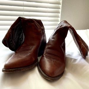 Dan Post Leather Cowgirl Boots